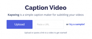 free web accessibility tools for subtitles Kapwing